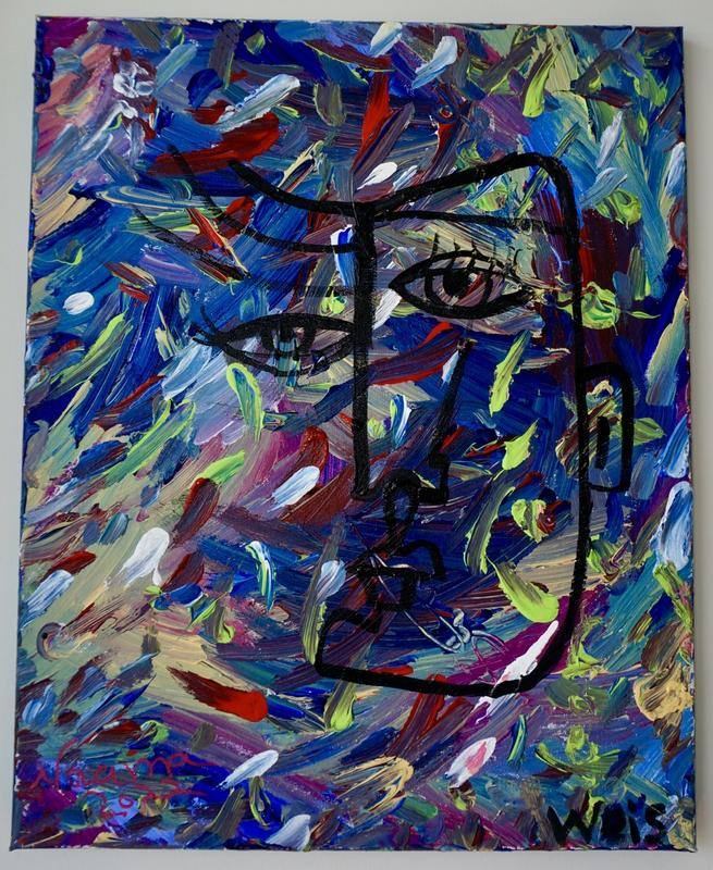 Untitled — Blue Portrait